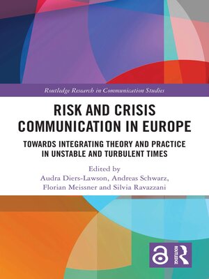 cover image of Risk and Crisis Communication in Europe
